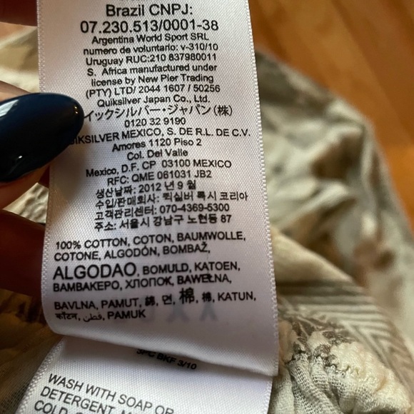 🐞3/33🐞  ROXY || Oceanside Patterned Flare Pants - Picture 5 of 6